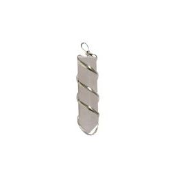 Cuarzo Rosa Colgante Espiral 4cm